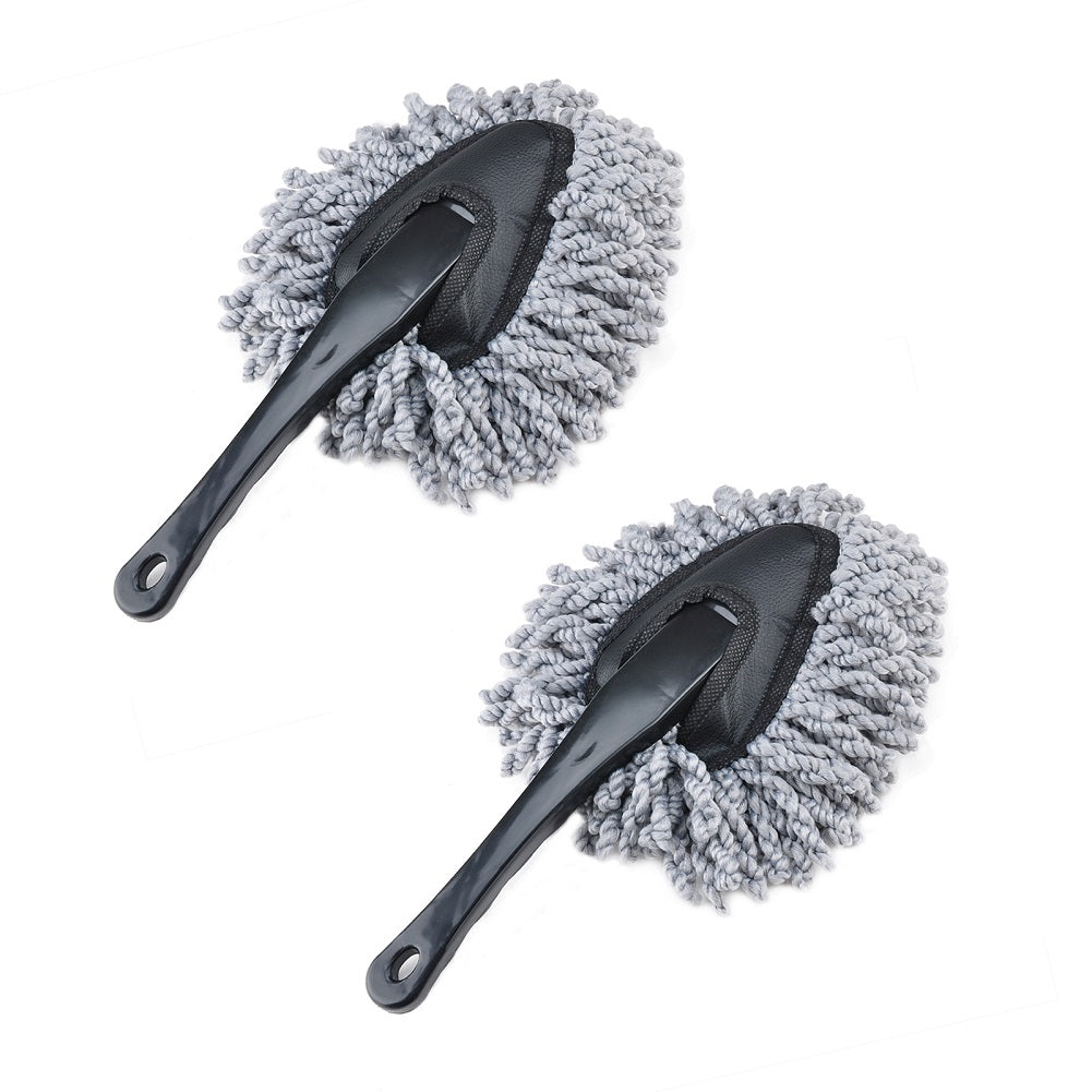 Car Wash Super Brush Microfiber Wheel Brush Non-Slip Soft Handle Easy To  Clean