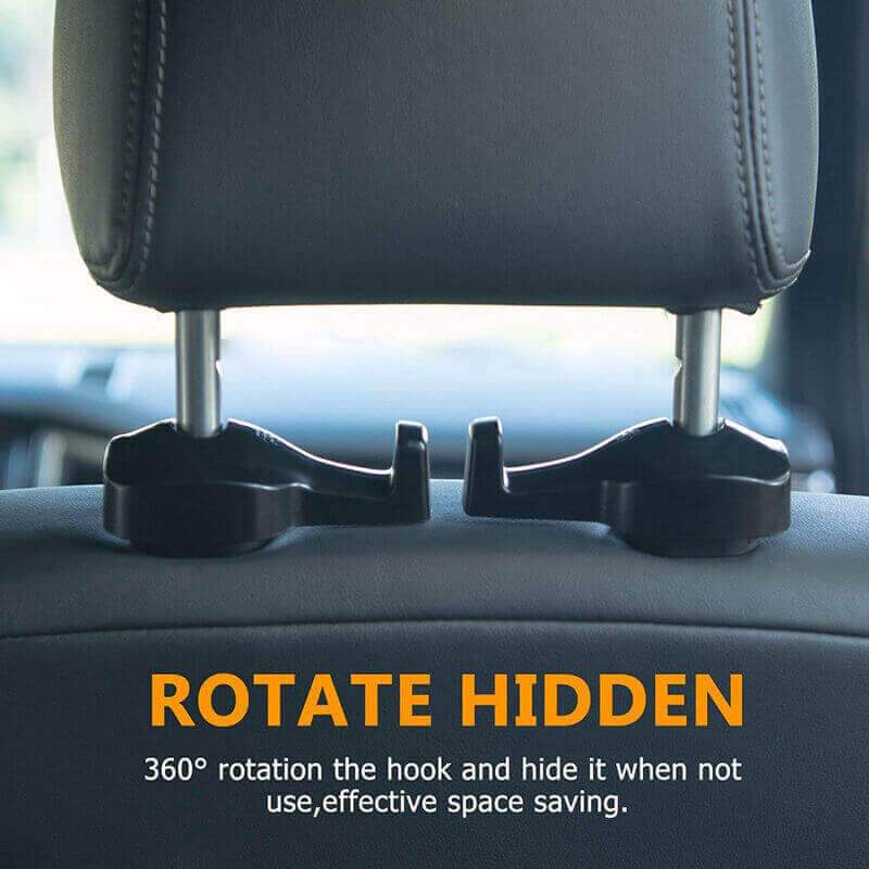 Car Headrest Hooks for Purses and Bags,Headrest Hidden Hook,Car